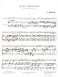 Martinu Suite Miniature (7 Pieces faciles) Violoncello-Piano