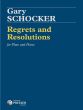 Schocker Regrets and Resolutions for Flute and Piano