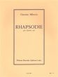 Giacomo Miluccio Rhapsodie for Clarinet Solo