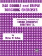 Salvo 240 Double and Triple Tonguing Exercises Cornet[Trumpet] Baritone TC