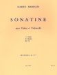 Milhaud Sonatine Opus 324 Violon et Violoncelle