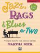 Mier Jazz-Rags & Blues for Two Vol.5 for Piano 4 Hands (4 Original Duets Early Advanced Level)