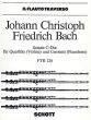 Bach J.Chr.Fr. Sonate C-Dur Flöte[Vi.]-obl. Cembalo (Hugo Ruf)