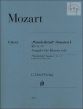 Mozart Wunderkind Sonaten Vol. 1 KV 6 - 9 Piano Solo Version (edited by Wolf-Dieter Seiffert) (Henle-Urtext)