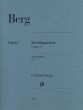 Berg  Streichquartett Op.3 Stimmen (Ullrich Scheideler)