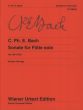 Bach Sonate a-moll WQ.132 /H.562 Flute Solo (edited by Jochen Reutter and Susanne Schrage) (Wiener-Urtext)