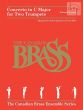 Vivaldi Concerto for 2 Trumpets (arr. for Brass Quintet) (2 Trump.[Bb]-Horn[F]-Tromb.-Tuba) (Score/Parts)