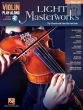 Light Masterworks Violin Book with Audio Online