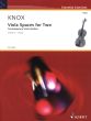 Knox Viola Spaces for Two Vol.2 (Contemporary Viola Studies for 2 Violas) (2 Scores)