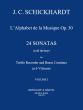 Schickhardt L'Alphabet de La Musique Op.30 - 24 Sonatas Vol.1 No.1-4 Treble Recorder and Bc (Edited by Paul J. Everett)