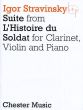 Suite from L'Histoire de Soldat Clarinet (A)-Violin and Piano