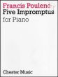 5 Impromptus Piano Solo