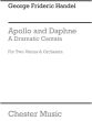 Handel Apollo and Daphne (A Dramatic Cantata for 2 Voices and Orchestra) (Vocal Score)