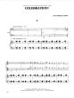 Freeman Olson Celebration A Youth Concerto for Piano and Rhythm Ensemble Edition for 2 Piano's 4 Hands (2 Copies Required for Performance) (Level: Early Intermediate)