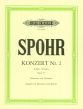 Spohr Konzert No.2 Es-dur Op.57 Klarinette und Orchester (Klavierauszug) (Friedrich Demnitz)