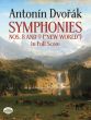 Dvorak Symphonies No. 8 and No.9 Full Score (Dover)