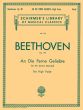 Beethoven An die Ferne Geliebte - To the Distant Beloved Op.98 for High Voice and Piano (German/English) (Krehbiel)