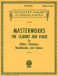 Album Masterworks Clarinet[Bb]-Piano (Schumann-Weber-Mendelssohn and Brahms) (edited by Eric Simon)