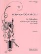 Carulli 24 Preludes (Guitar Exercises for the Right Hand) Guitar (Willy Domandl)