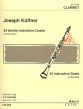 Kuffner 24 leichte instruktive Duette Op.200 2 Klarinetten