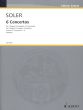 Soler 6 Concertos Vol.2 (No. 4 - 6) 2 Organs or Harpsichords (edited by M.S.Kastner)