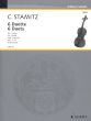 Stamitz 6 Duette Vol.1 (No.1 - 3) (edited by Walter Lebermann) (interm.level)