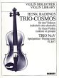 Badings Trio Cosmos No.5 3 Violinen (Spielpartitur)