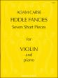 Carse Fiddle Fancies Violin and Piano (7 Short Pieces in 1st.Pos.)