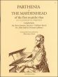 Parthenia or The Maidenhead (compositions by William Byrd-John Bull and Orlando Gibbons) (edited by Thurston Dart)