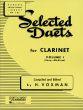 Voxman Selected Duets for Clarinet Vol.1 (Easy-Medium)