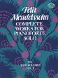 Mendelssohn Complete Works Vol.2 Piano