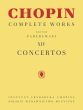 Chopin Concertos No.1 - 2 Piano and Orchestra red. 2 Pianos (edited by Ignace Jan Paderewski) (Complete Works XIV)