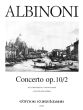 Albinoni Concerto g-moll Op.10 / 2 Violine-Streicher-Bc (Klavierauszug) (Walter Kolneder)