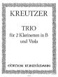 Kreutzer Trio 2 Klarinetten und Viola