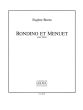 Bozza Rondino et Menuet pour Harpe (Grade 4)
