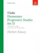 Kinsey Elementary Progressive Studies Set 2 (24 Studies in the first and third positions) Violin