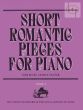 Short Romantic Pieces Vol. 5 Piano solo (edited by Lionel Salter)