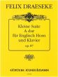 Draeseke Suite As-Dur Op.87 English Horn und Klavier