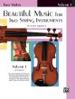 Beautiful Music for Two String Instruments Vol .1 2 Violas