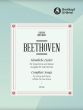 Beethoven Samtliche Lieder Tiefe Stimme und Klavier (Tiefe Stimme) (Breitkopf)