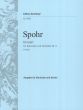 Spohr Konzert Nr.4 e-moll Klarinette in A und Orchester Ausgabe A Klarintte und Klavier (Herausgegeben von Carl Rundnagel)