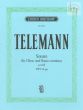 Telemann Sonate g-moll TWV 41:g6 Oboe und Bc (Max Seiffert)