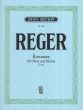 Reger Romanze G-dur Oboe und Klavier (Alfred Piguet)