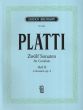 Platti 12 Sonatas Vol.2 No.7 - 12 fur Cembalo (Hrausgeber othar Hoffmann-Erbrecht)