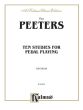 Peeters 10 Studies for Pedal Playing for Organ