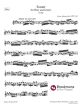Bach Sonate No.3 E dur BWV 1035 Flote und Gitarre (Herausgegeben von Ferdinand Uhlmann)