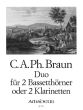 Beyer Duo 2 Bassetthorner oder Klarinetten (Siegfried Beyer)