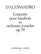 Alessandro Concerto Op.79 Oboe and String Orchestra (piano reduction)