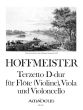 Hoffmeister Terzetto D-dur für Flöte (Violine, Oboe) Viola und Violoncello (Fagott) (Stimmen) (Bernhard Pauler)