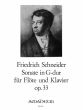 Schneider Sonate G-dur Op. 33 Flöte und Klavier (Bernhard Pauler)